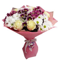 цветы на заказ в Барановичах, сборный букет
