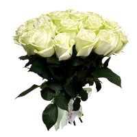 букет роз с доставкой в Барановичах, белая роза