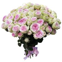 пионовидная кустовая роза